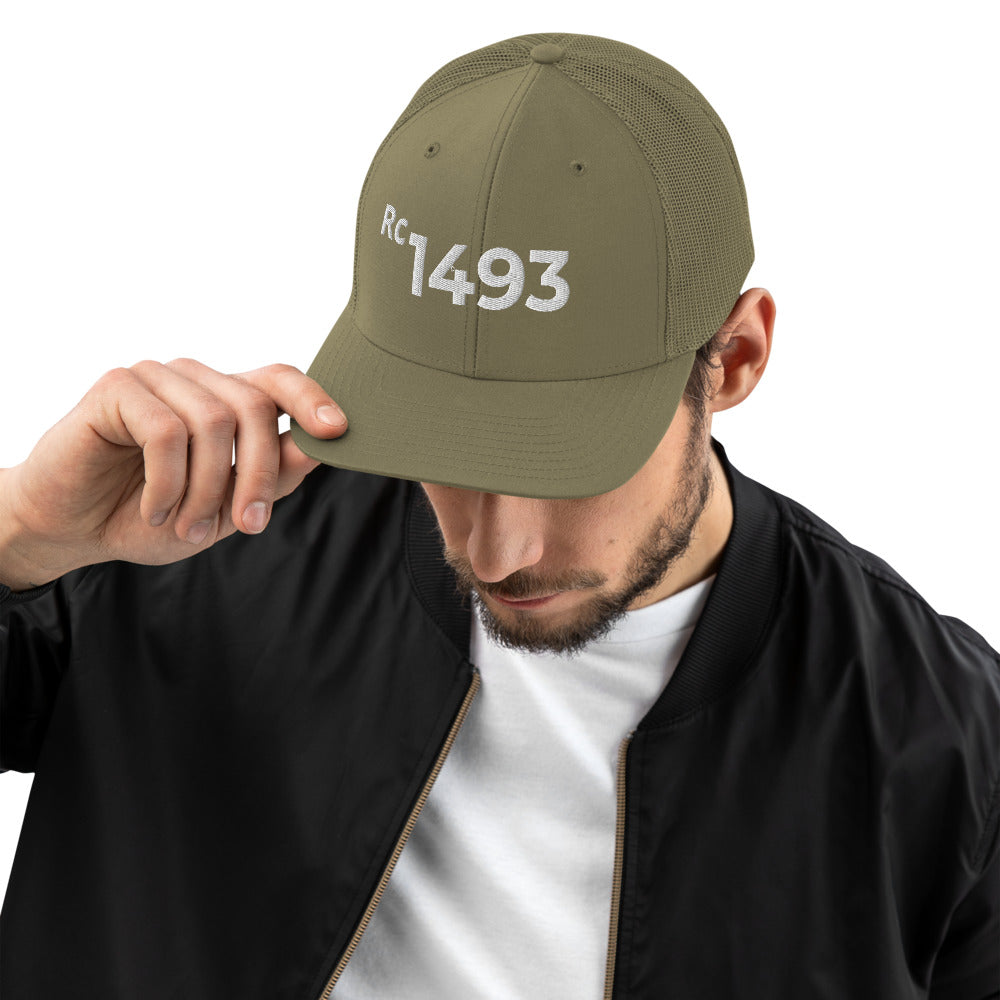 Rc-1493 Brand Trucker Cap