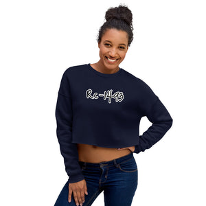 Rc-1493 Brand Crop Sweatshirt