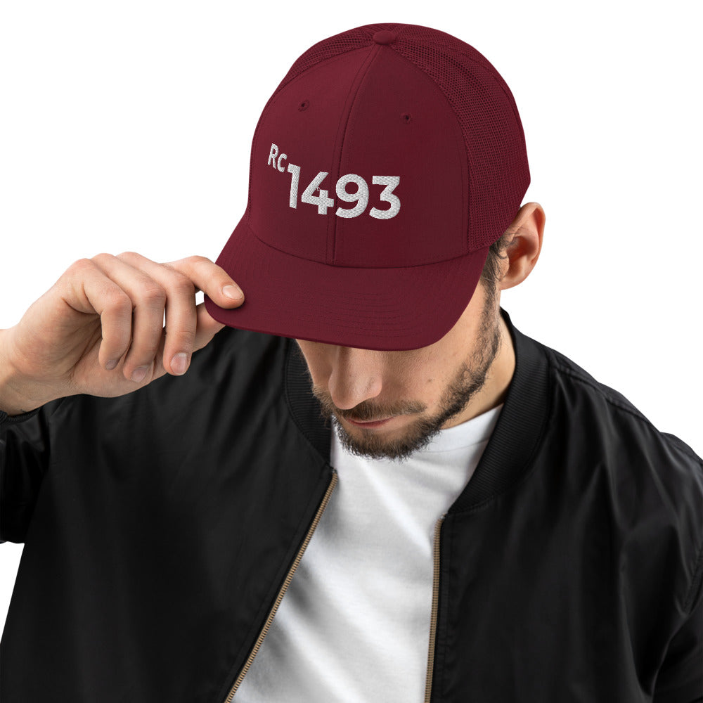 Rc-1493 Brand Trucker Cap