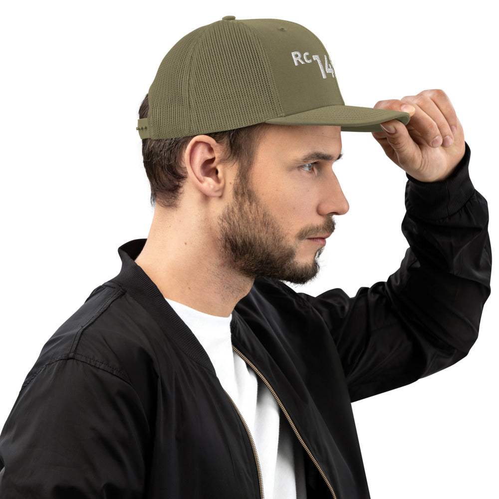 Rc-1493 Brand Trucker Cap