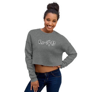 Rc-1493 Brand Crop Sweatshirt